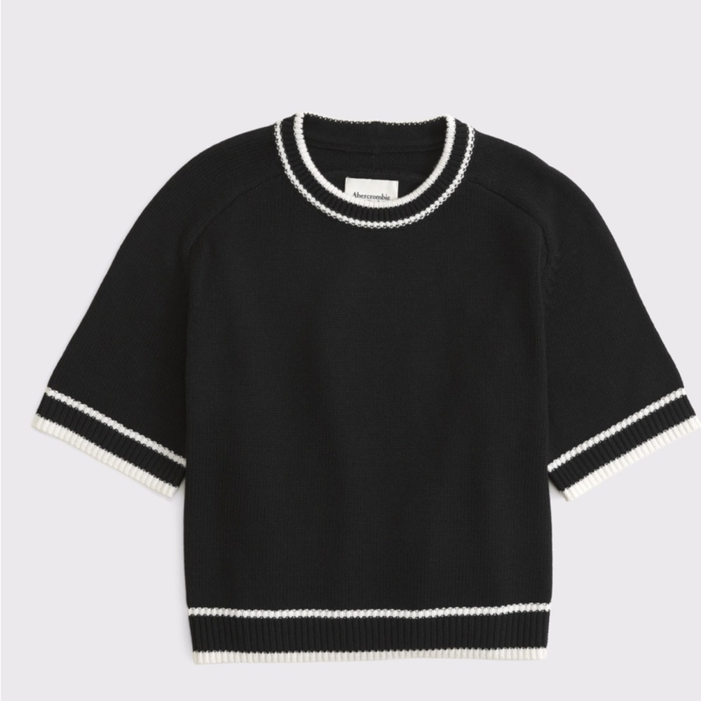 Abercrombie & Fitch Madeline Crew Sweater Tee